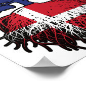 Denemarken Australische Australië - boomstammen Poster (Hoek)