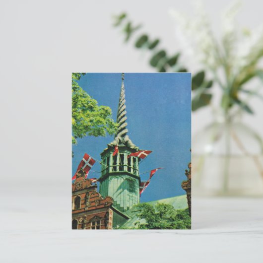  Denemarken, beurs Kopenhagen; Briefkaart (Staand voorkant)