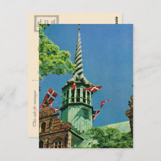 Denemarken, beurs Kopenhagen; Briefkaart (Voorkant / Achterkant)