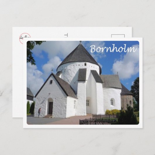 Denemarken - Bornholm - Briefkaart (Voorkant / Achterkant)