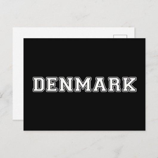 Denemarken Briefkaart (Voorkant / Achterkant)