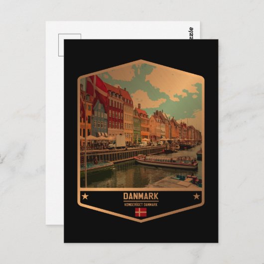 Denemarken Briefkaart (Voorkant / Achterkant)