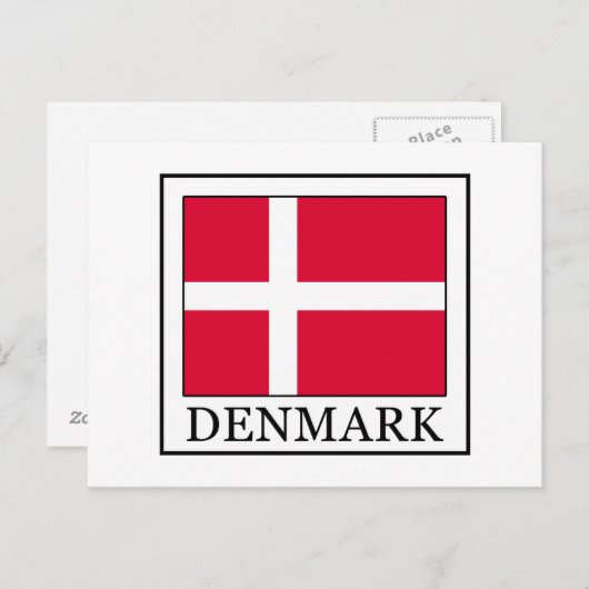 Denemarken Briefkaart (Voorkant / Achterkant)