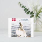 denemarken briefkaart (Staand voorkant)