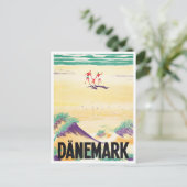 Denemarken Briefkaart voor oldtimers (Staand voorkant)