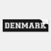 Denemarken Bumpersticker (Voorkant)