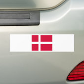 Denemarken Bumpersticker (Op auto)