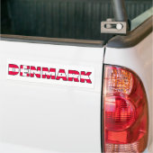 Denemarken Bumpersticker (Op Truck)