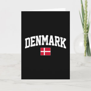 Denemarken Cadeau Deense Vriend Denemarken Vakanti Kaart
