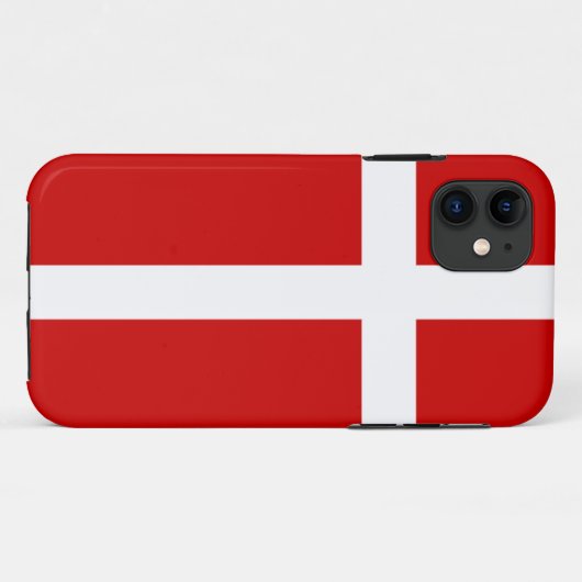 Denemarken Case-Mate iPhone Case (Achterkant (horizontaal))