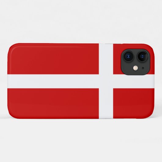 Denemarken Case-Mate iPhone Case (Achterkant (horizontaal))