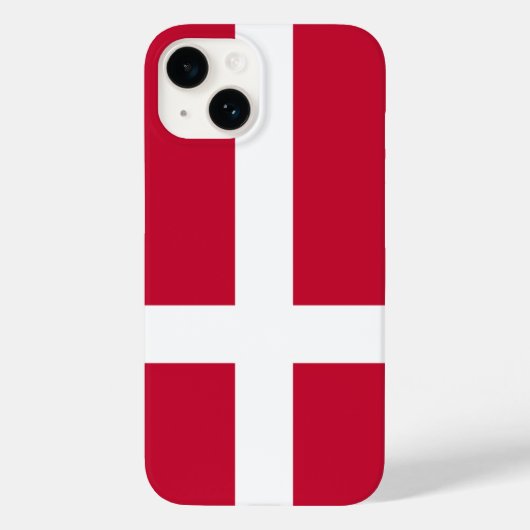 Denemarken Case-Mate iPhone Case (Achterkant)