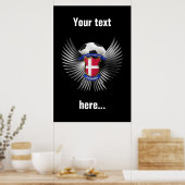 Denemarken Champions Poster (Keuken)