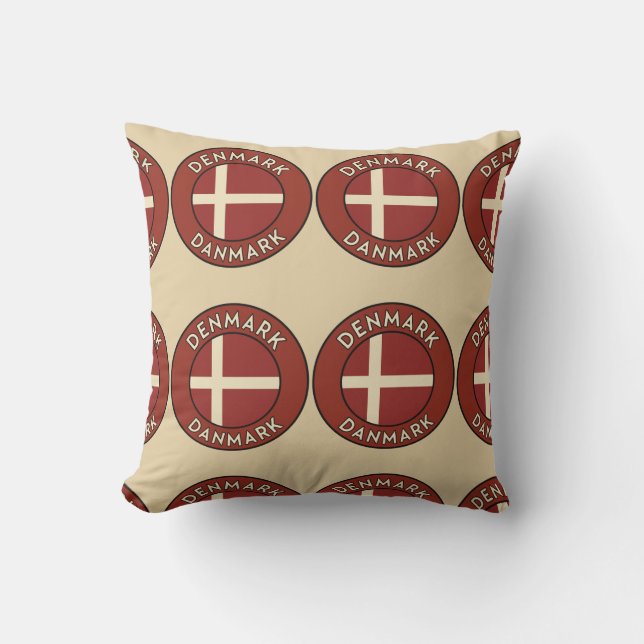 Denemarken Danmark  Kussen (Voorkant)