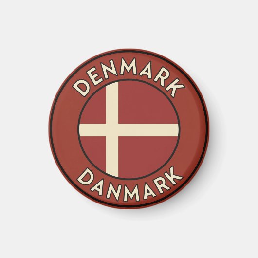 Denemarken Danmark Magneet (Voorkant)