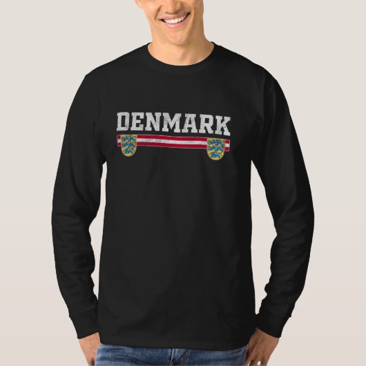 Denemarken Danmark T-shirt (Voorkant)