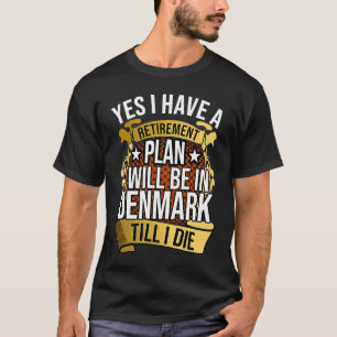 Denemarken Denemarken Kopenhagen Denemarken Danmar T-shirt