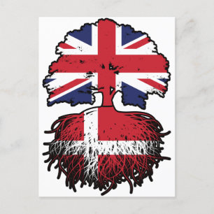 Denemarken Denemarken Verenigd Koninkrijk Verenigd Briefkaart