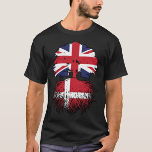 Denemarken Denemarken Verenigd Koninkrijk Verenigd T-shirt