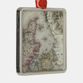 Denemarken, Duitsland Metalen Ornament (Rechts)