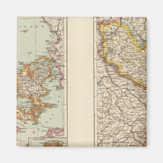 Denemarken, Elzas Lorraine, Palts Magneet (Voorkant)