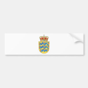 denemarken embleem bumpersticker