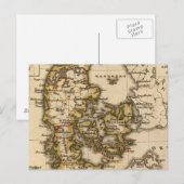 Denemarken en IJsland 2 Briefkaart (Voorkant / Achterkant)
