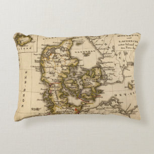 Denemarken en IJsland 2 Decoratief Kussen