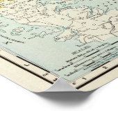 Denemarken en IJsland Poster (Hoek)