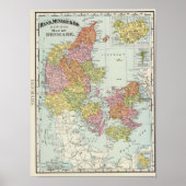 Denemarken en IJsland Poster (Voorkant)