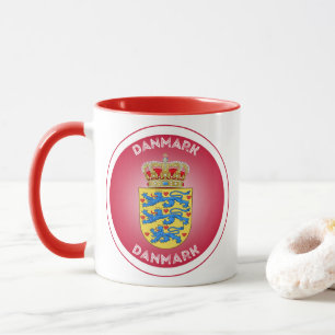 Denemarken Erfgoed Embleem Mok