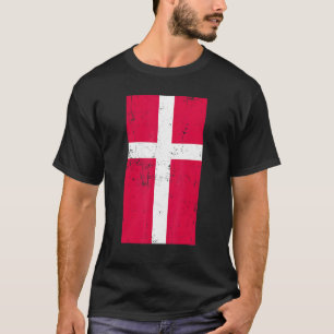 Denemarken Europa Scandanvia Kopenhagen Onderdruk  T-shirt