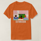 Denemarken Fans T-shirt (Design voorkant)