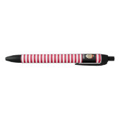 Denemarken Flag Cute Patriotic Zwarte Inkt Pen (Bodem)