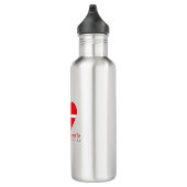 Denemarken Flag Cutout Waterfles (Rechts)