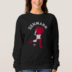 Denemarken Flag Football Player Pride Dansk Soccer Trui