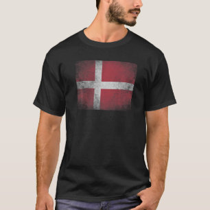 Denemarken Flag Pride Country Home Bijpassende Sou T-shirt