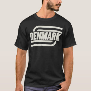 Denemarken Football Souvenir Fan Denemarken T-shirt