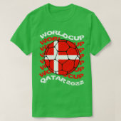 Denemarken Football T-shirt (Design voorkant)