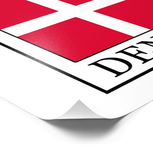 Denemarken Foto Afdruk (Hoek)