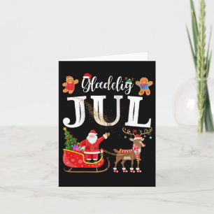 Denemarken Glædelig Jul Deens Vrolijk Kerstfeest G Kaart