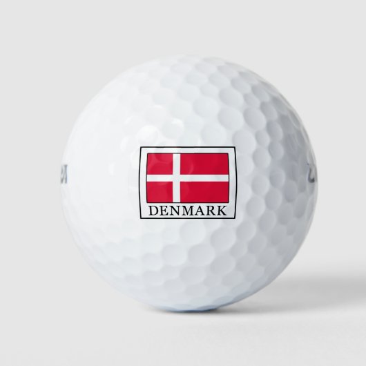 Denemarken Golfballen (Voorkant)