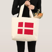 Denemarken Grote Tote Bag (Voorkant (product))