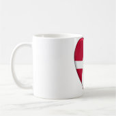 Denemarken Hartvlag Koffiemok (Links)