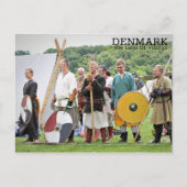 Denemarken, het land van Vikingen ansichtkaart! Briefkaart (Voorkant)