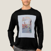 Denemarken Holiday Tri-Blend Shirt (Voorkant volledig)