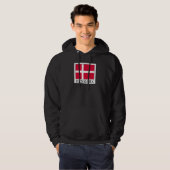 Denemarken Hoodie (Voorkant volledig)