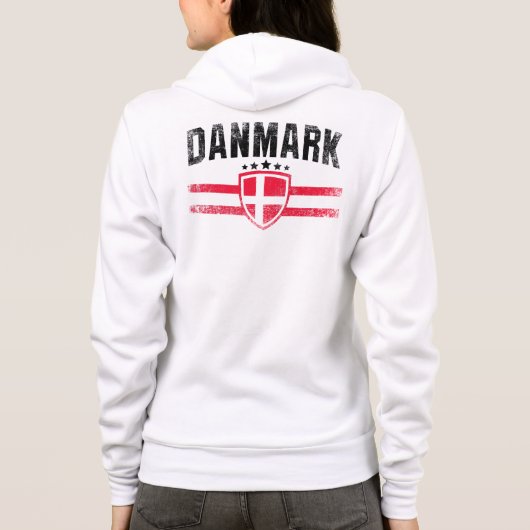 Denemarken Hoodie (Achterkant)