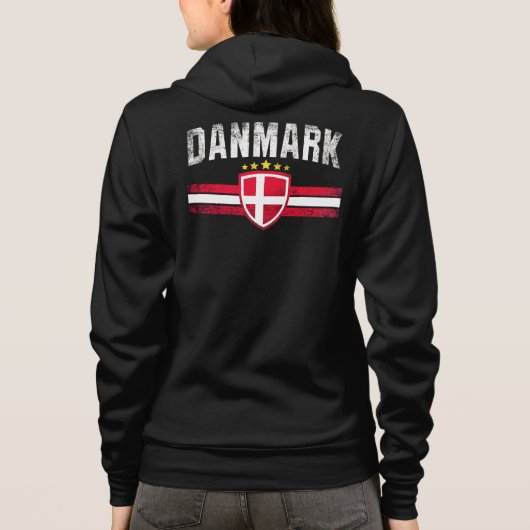 Denemarken Hoodie (Achterkant)