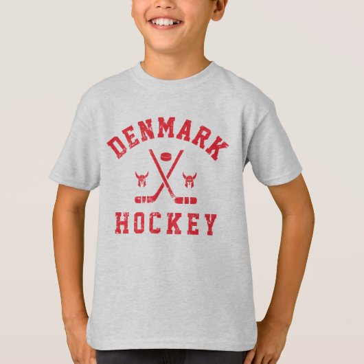Denemarken IJshockey T-Shirt (Voorkant)
